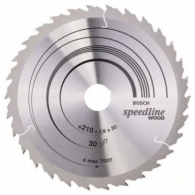 BOSCH Πριονόδισκος 210mm Speedline Wood 2608640803