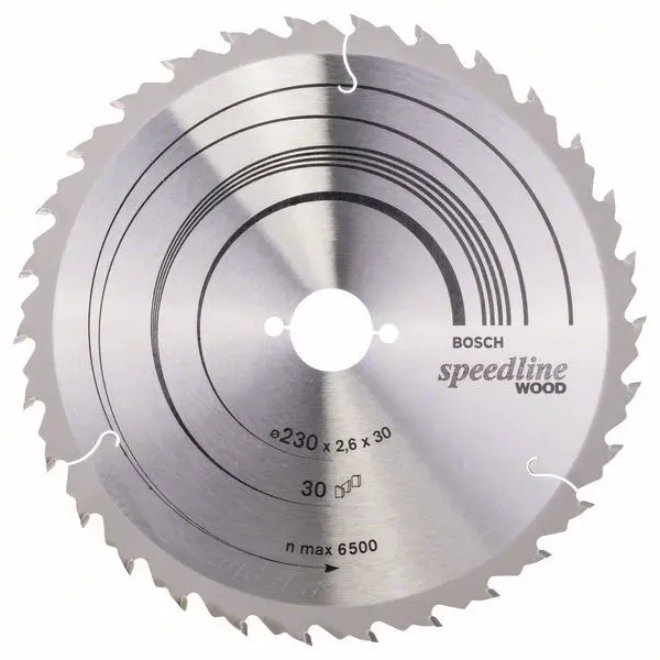 BOSCH Πριονόδισκος 230mm Speedline Wood 2608640805