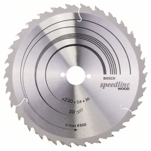BOSCH Πριονόδισκος 230mm Speedline Wood 2608640805