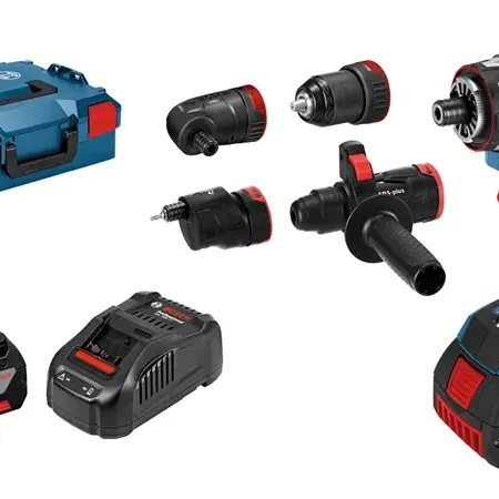 BOSCH Δραπανοκατσάβιδο Μπαταρίας GSR 18V-60 FC με 2 μπαταρίες 5,0Ah 0.601.9G7.100