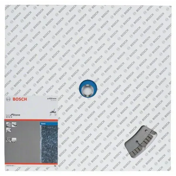 BOSCH Διαμαντόδισκος Κοπής 450mm Best for Stone 2608602650