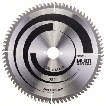 BOSCH Πριονόδισκος 250mm Multi Material 2608640516