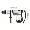 BOSCH GBH 12-52 DV Περιστροφικό πιστολέτο 1700 Watt 0611266000