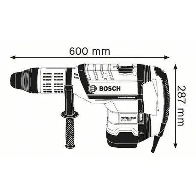 BOSCH GBH 12-52 DV Περιστροφικό πιστολέτο 1700 Watt 0611266000