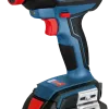 BOSCH ΣΕΤ GSB 18V-60 C Κρουστικό Δραπ-δο με GDX 18V-EC Μπουλονόκλειδο Δώρο Σκούπα 0.615.990.K05