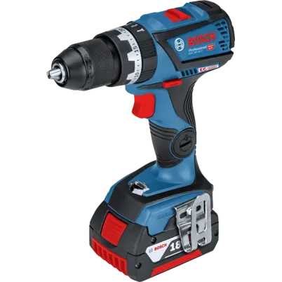 BOSCH ΣΕΤ GSB 18V-60 C Κρουστικό Δραπ-δο με GDX 18V-EC Μπουλονόκλειδο Δώρο Σκούπα 0.615.990.K05