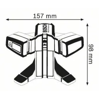 BOSCH GTL 3 Λέιζερ πλακιδίων 0601015200
