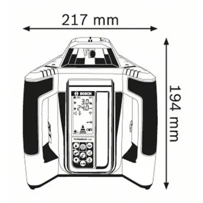 BOSCH GRL 500 HV με LR 50 Περιστροφικό λέιζερ 0601061B00