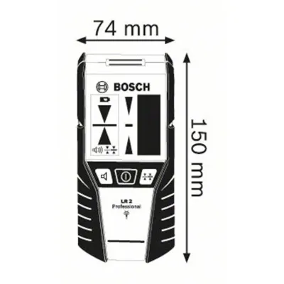 BOSCH LR 2 Professional Δέκτης υψηλής απόδοσης 0601069100