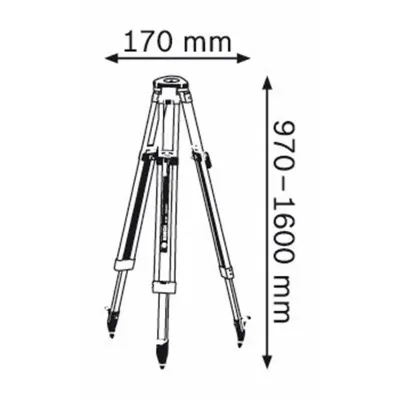 BOSCH BT 160 Δομικός τρίποδας 0601091200