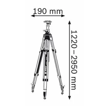 BOSCH BT 300 HD Professional Δομικός τρίποδας 0601091400