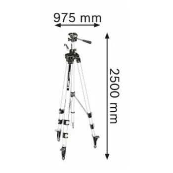 BOSCH BT 250 Professional Δομικός τρίποδας 0601096A00