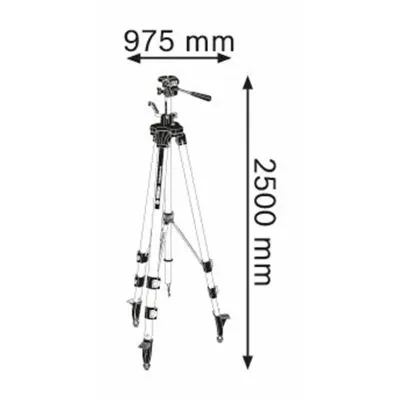 BOSCH BT 250 Professional Δομικός τρίποδας 0601096A00