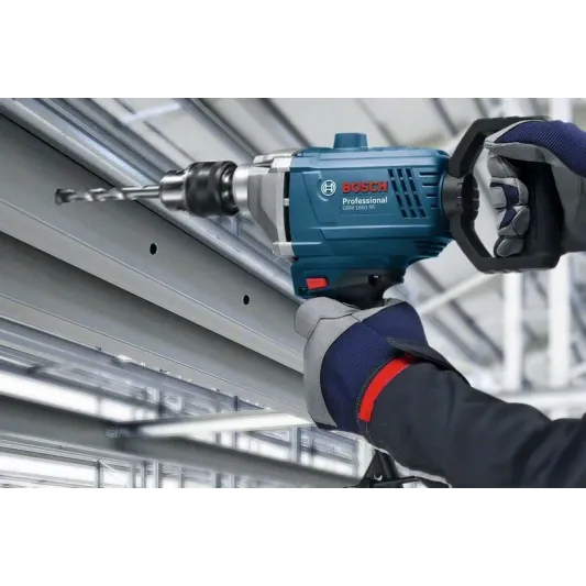 BOSCH Δραπανο με σετ εξαρτημάτων GBM 1600 RE Professional 06011B0000