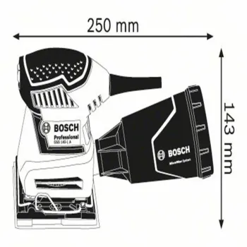 BOSCH GSS 140-1 A Παλμικό τριβείο 06012A2100