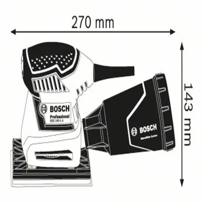 BOSCH GSS 160-1 A Παλμικό τριβείο 06012A2200