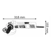 Bosch GWS 7-115 E Professional Γωνιακός λειαντήρας 0601388203