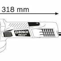 Bosch GWS 7-115 E Professional Γωνιακός λειαντήρας 0601388203