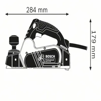 BOSCH GHO 16-82 Professional Πλάνη με 4 μαχαίρια 06015A4000