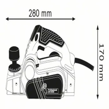 BOSCH GHO 26-82 D Professional Πλάνη  06015A4300