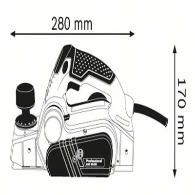 BOSCH GHO 26-82 D Professional Πλάνη  06015A4300