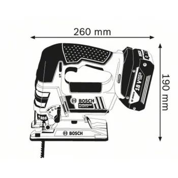 BOSCH GST 18 V-LI B Professional Σέγες μπαταρίας 06015A6102