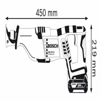 BOSCH GSA 18 V-LI Σπαθόσεγα μπαταρίας 060164J00A