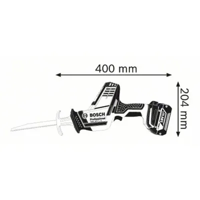 BOSCH GSA 18 V-LI C Σπαθόσεγα Μπαταρίας 06016A5001