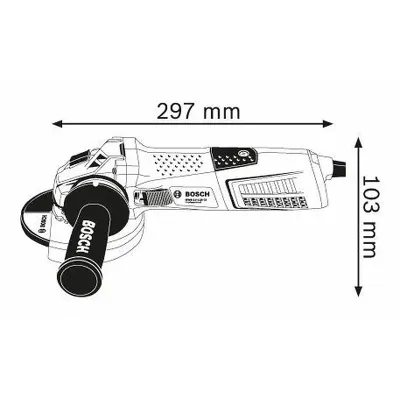 Bosch GWS 13-125 CI Professional Γωνιακός λειαντήρας 060179E002