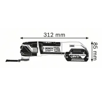 BOSCH GOP 18 V-28 Πολυεργαλειο σε L-BOXX 06018B6001