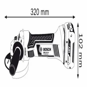 BOSCH GWS 18 V-LI Γωνιακός λειαντήρας μπαταρίας 060193A30A