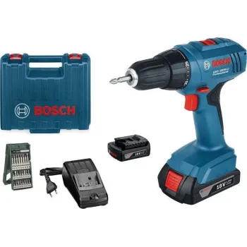 BOSCH Δραπανοκατσάβιδο Μπαταρίας GSR 1800-Li με 25 μύτες σε βαλίτσα 06019A8306