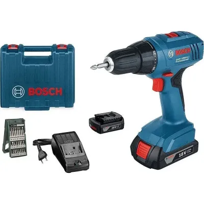 BOSCH Δραπανοκατσάβιδο Μπαταρίας GSR 1800-Li με 25 μύτες σε βαλίτσα 06019A8306