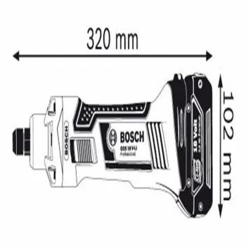 BOSCH GGS 18 V-LI Professional Ευθύς λειαντήρας μπαταρίας 06019B5304
