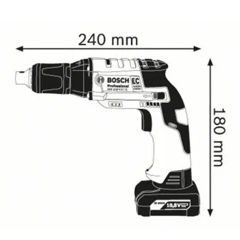 BOSCH GTB 12V-11 Professional Κατσαβίδι γυψοσανίδων μπαταρίας 06019E4004