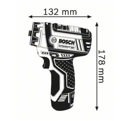 BOSCH GSR 12V-15 FC Professional Δραπανοκατσάβιδο μπαταρίας 06019F6000