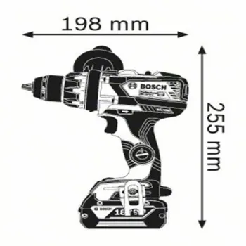 BOSCH GSR 18V-85 C Δραπανοκατσάβιδο μπαταρίας 06019G0101