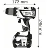 BOSCH GSR 18V-60 C Dynamicseries Δραπανοκατσάβιδο μπαταρίας με Συνδεσιμότητα 06019G1101