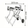 BOSCH GTA 2500 W Βάση πριονίσματος 0601B12100