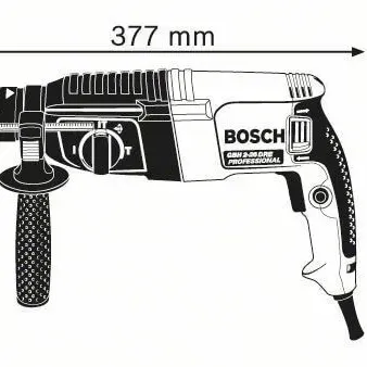 Bosch GBH 2-26 Περιστροφικό πιστολέτο με SDS-plus 06112A3000