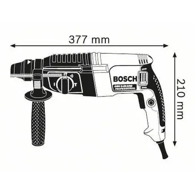 Bosch GBH 2-26 Περιστροφικό πιστολέτο με SDS-plus 06112A3000
