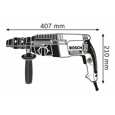 Bosch GBH 2-26 F Περιστροφικό πιστολέτο με SDS-plus 06112A4000