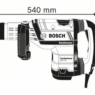 Bosch GSH 7 VC Σκαπτικό πιστολέτο με SDS-max 0.611.322.000