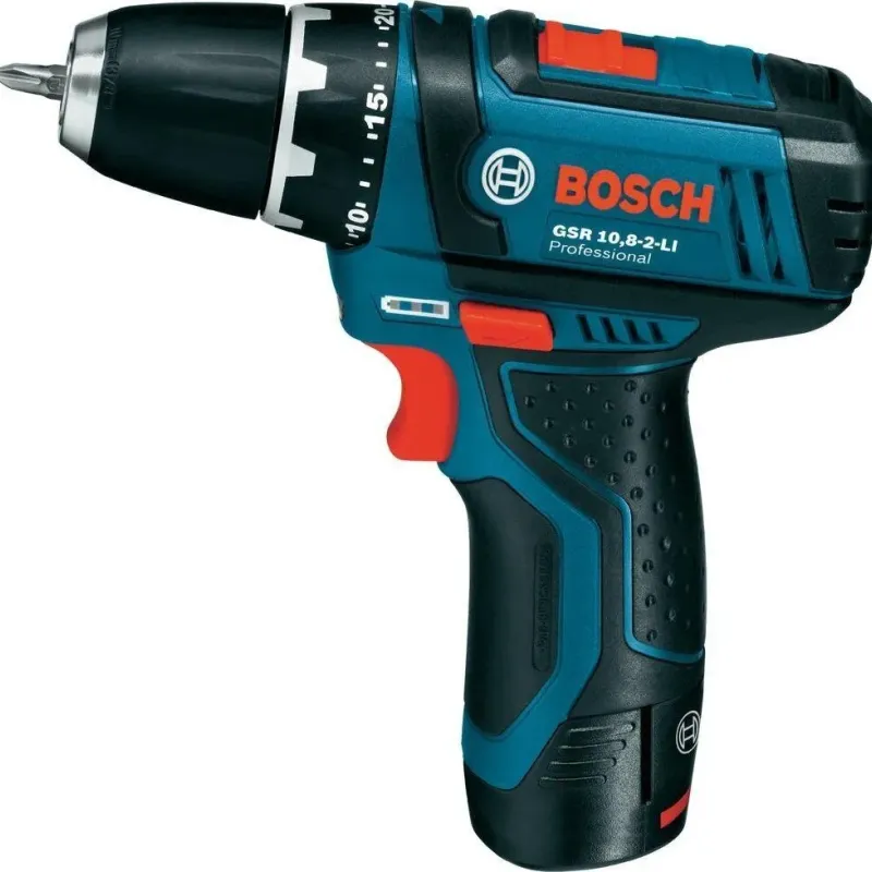 Bosch GSR 10,8-2-LI Δραπανοκατσάβιδο μπαταρίας 2x2.0Ah - 0601868109