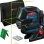 BOSCH GCL 2-50 G PROFESSIONAL ΛΕΪΖΕΡ ΓΡΑΜΜΩΝ ΜΕ ΒΑΣΗ RM 10 SOLO 0601066M00