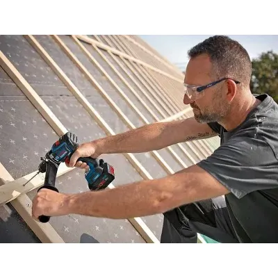 BOSCH GSB 18V-150C Professional Κρουστικό Δραπανοκατσάβιδο Μπαταρίας BITURBO σε L-Boxx SOLO 06019j5102