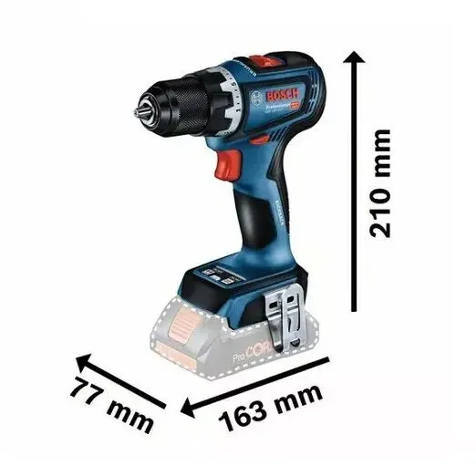 BOSCH GSR 18V-90 C PROFESSIONAL ΔΡΑΠΑΝΟΚΑΤΣΑΒΙΔΟ ΜΠΑΤΑΡΙΑΣ  SOLO 06019K6002