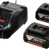 BOSCH ΣΕΤ  2 ΜΠΑΤΑΡΙΕΣ LI-ION GBA 18V 5AH + ΤΑΧΥΦΟΡΤΙΣΤΗΣ GAL 1880CV 1600A00B8J