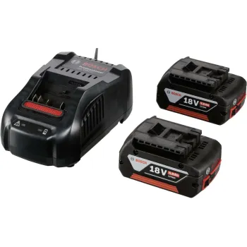 BOSCH ΣΕΤ  2 ΜΠΑΤΑΡΙΕΣ LI-ION GBA 18V 5AH + ΤΑΧΥΦΟΡΤΙΣΤΗΣ GAL 1880CV 1600A00B8J