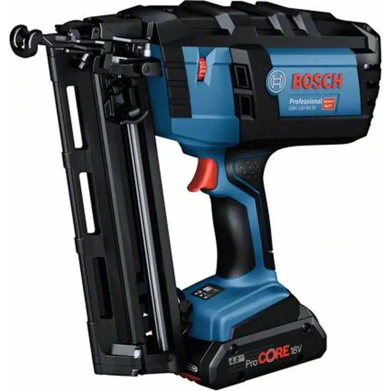 BOSCH GNH 18V-64 M PROFESSIONAL ΚΑΡΦΩΤΙΚΟ ΞΥΛΟΥ ΜΠΑΤΑΡΙΑΣ, GAL 18V-40,2Χ18V 4.0Ah 0601481003